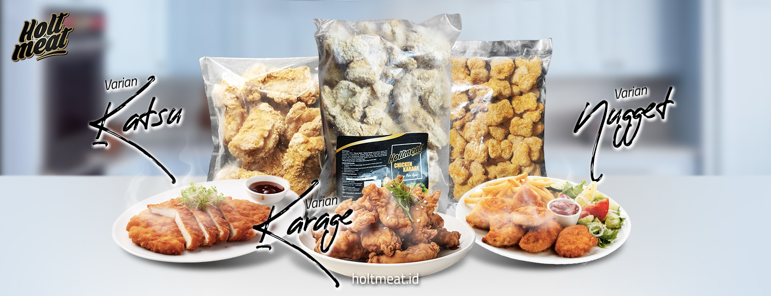 Banner Highlight Varian Nugget, Katsu, Karaage